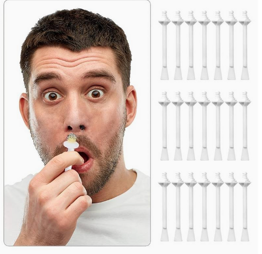Dual-Tip Nasal Hair Wax Applicators