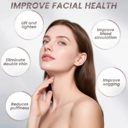 1-2PCS Portable Face Sculpting Massage Brush Ergonomic Contour Design Lymphatic Drainage Chin Lifting Home Spa Massage Tool