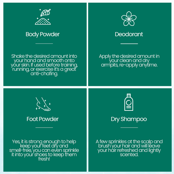 Eco-Friendly Body Powder
