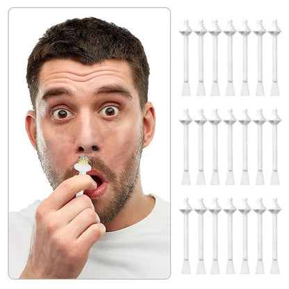Dual-Tip Nasal Hair Wax Applicators