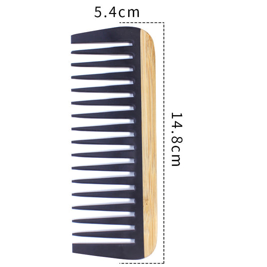 Eco-Friendly Bamboo Hair Comb - Smooth Styling