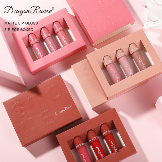 Matte Lip Gloss Trio