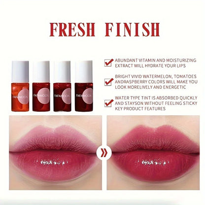 Fruity Lip Tint Water Gloss – Moisturizing Long Wear