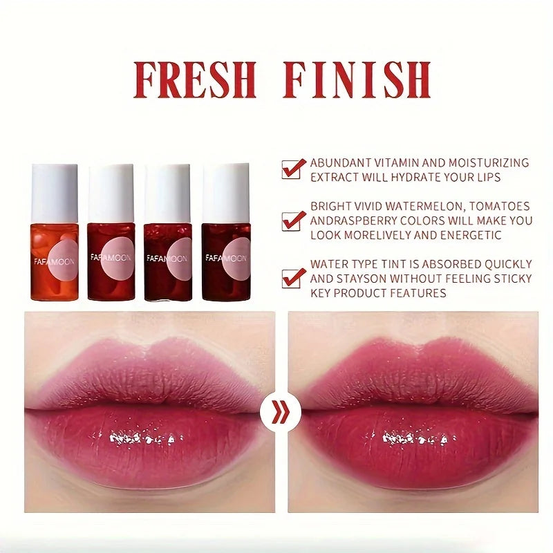 Fruity Lip Tint Water Gloss – Moisturizing Long Wear
