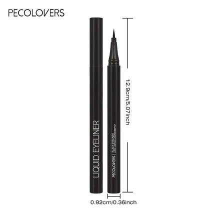 Waterproof Liquid Eyeliner Pen Set – Ultra-Fine Black Tip