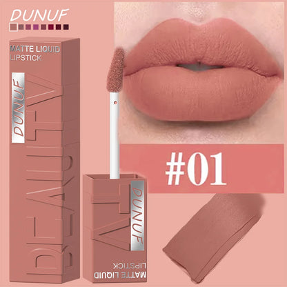 Matte Velvet Liquid Lipstick – Long-Wear Plumping Color