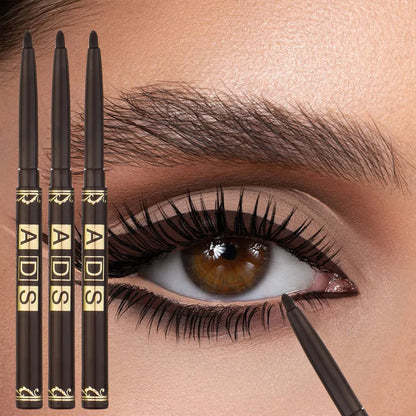 3-Piece Waterproof Cream Eyeliner Pencil Set