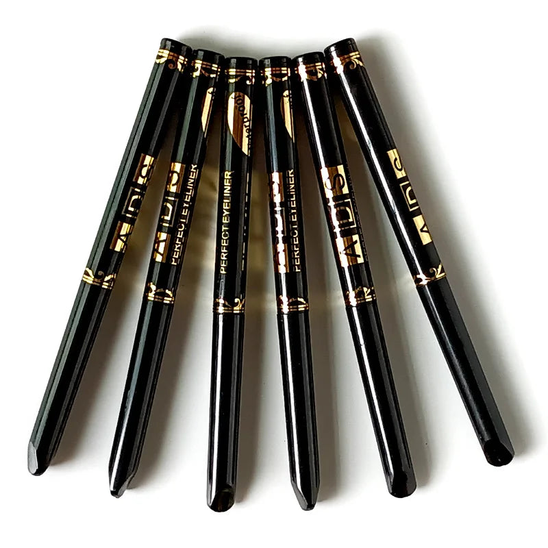 3-Piece Waterproof Cream Eyeliner Pencil Set