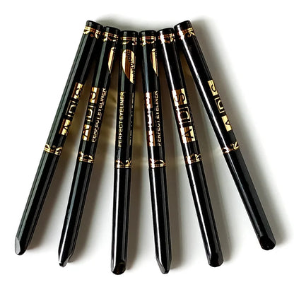 3-Piece Waterproof Cream Eyeliner Pencil Set