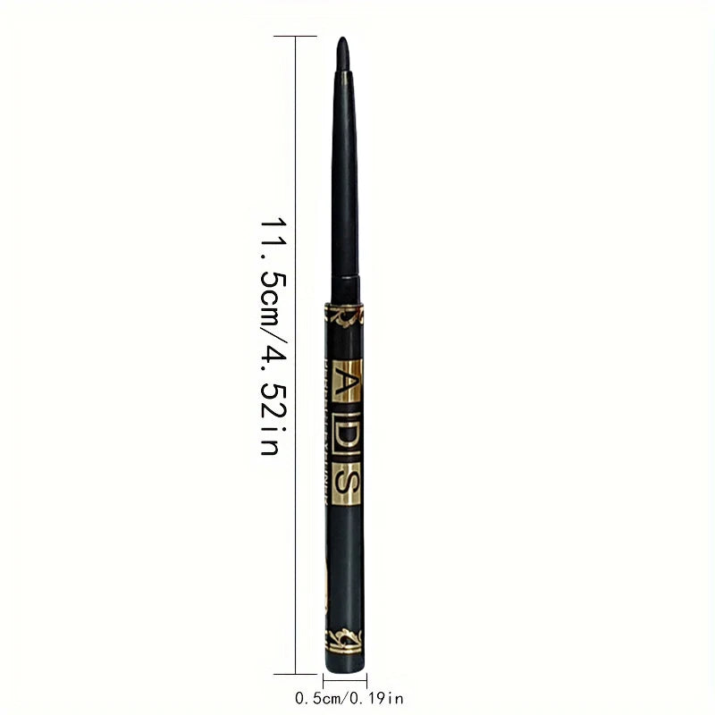 3-Piece Waterproof Cream Eyeliner Pencil Set