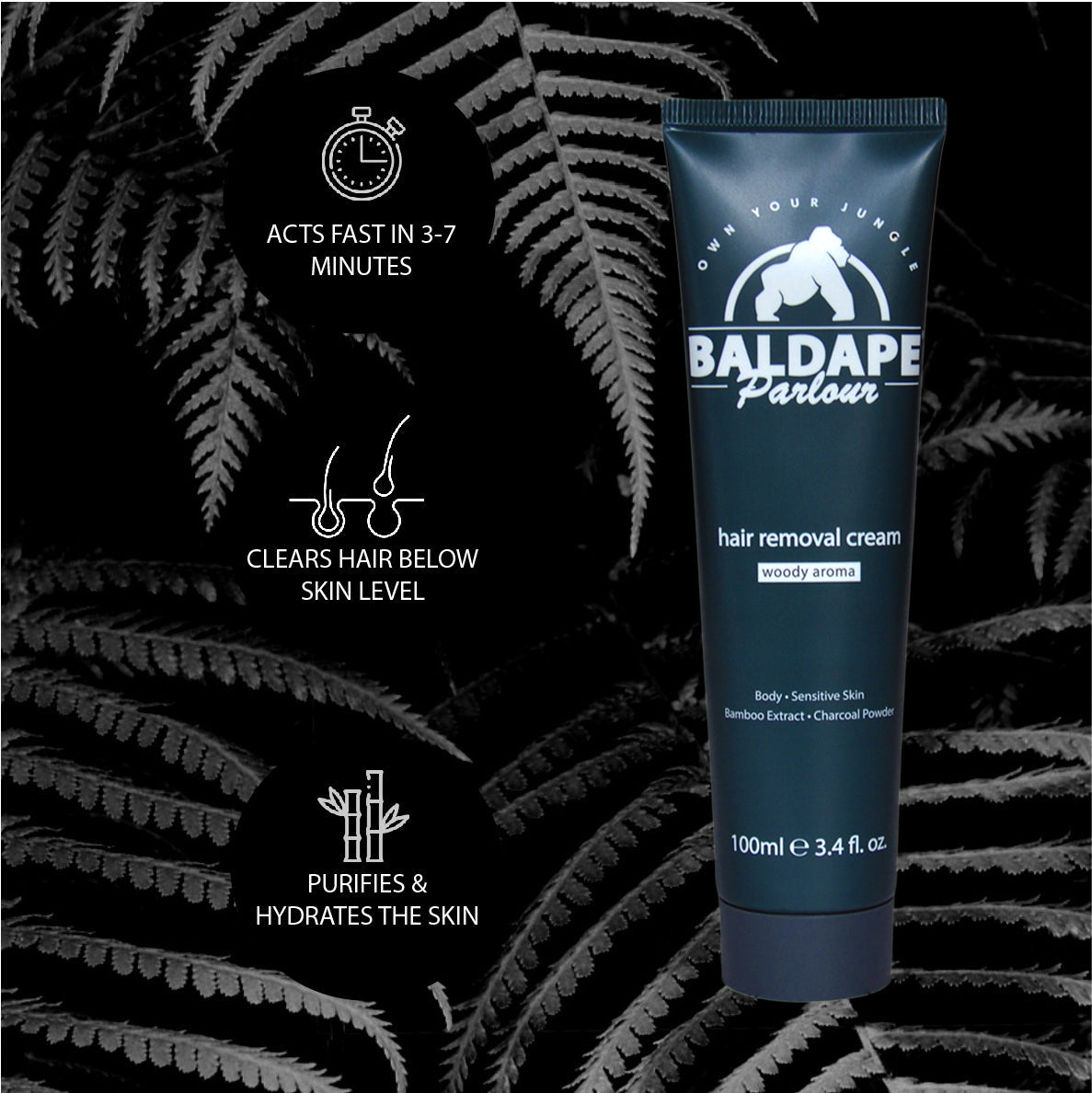 Smooth Skin Charcoal Cream