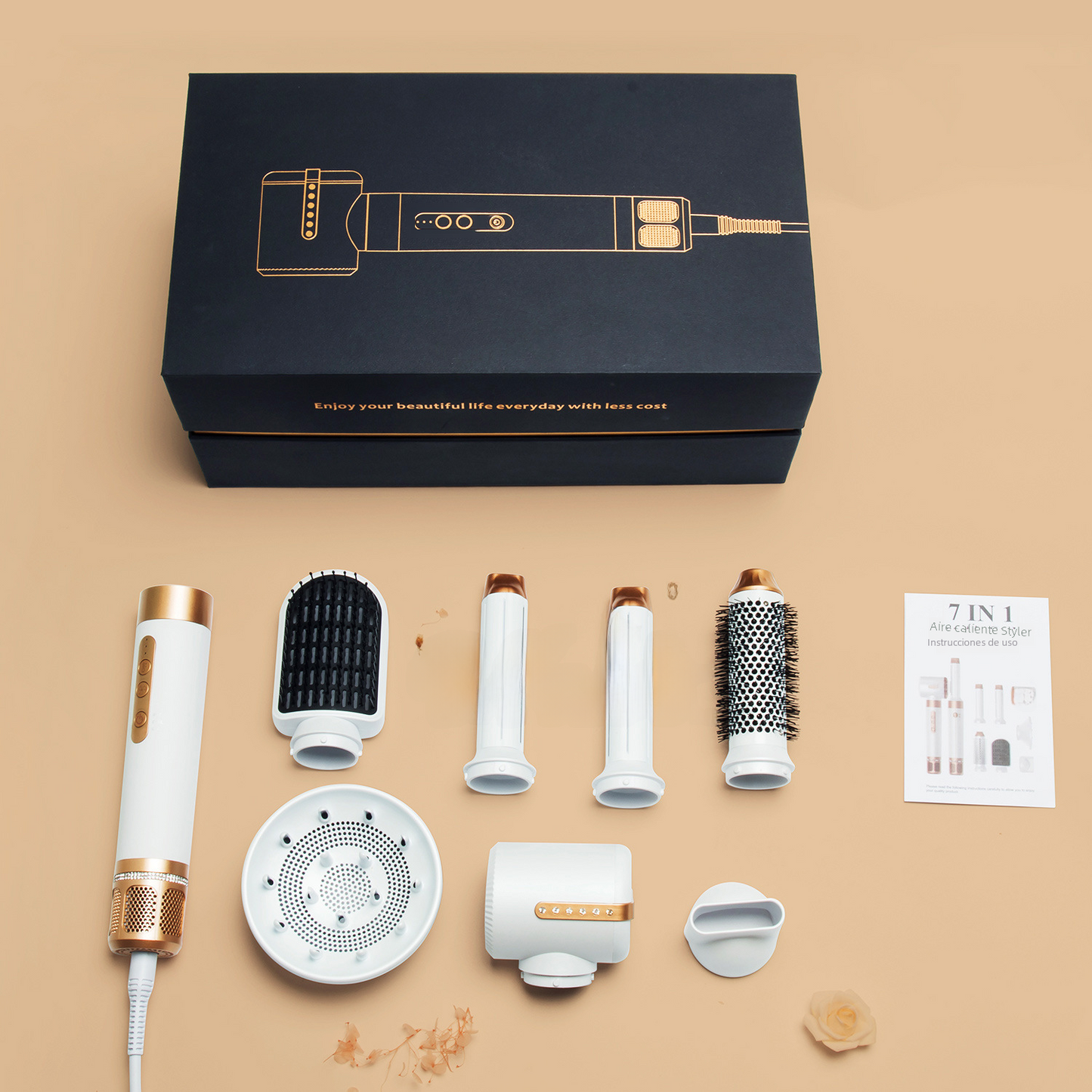 7-in-1 Turbo Hair Styler Brush