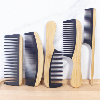 Eco-Friendly Bamboo Hair Comb - Smooth Styling