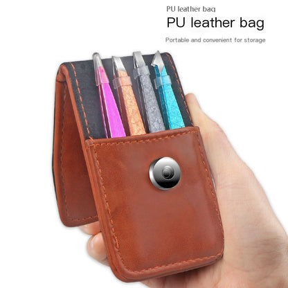 Dual-Purpose Steel Tweezers Beauty Kit
