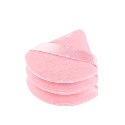 Triangle Velvet Makeup Puffs